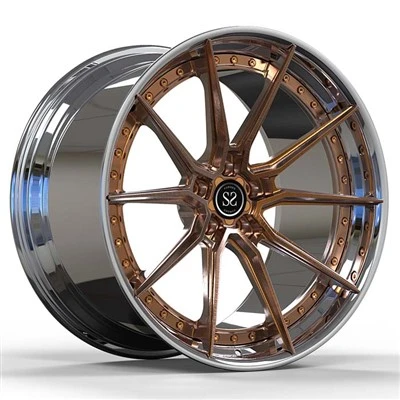 Rodas forjadas em bronze personalizado 20x9,5 e 20x10. 5 2 peças forjadas para 2001 ano E39 M5