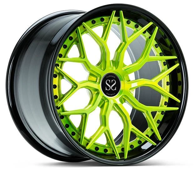 New Style Custom 3-PC Staggered 20 22 23 24 Inch 2-PC Forged Alloy Wheels For Audi RS 6