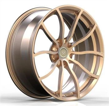 Jantes forjadas de uma peça pintadas a ouro 20x9 para BMW 520d F10 2014 rodas monobloco personalizadas de liga de alumínio para carro