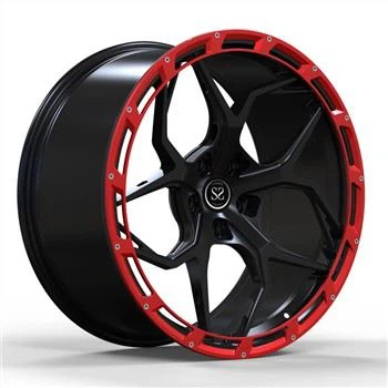 Aros personalizados forjados de 22 polegadas 5x130 preto fosco para rodas de carro de luxo de liga de alumínio classe G 6.3