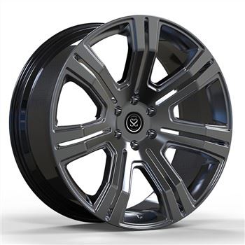 SSJK1080 Fit To Cadillac ESCALADE 6x139.7 Orlas de Liga Forjada Personalizada 10Jx24 Satin Gun Metal