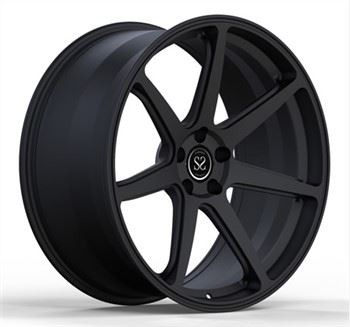Roda forjada Porsche Macan preto fosco 1 peça roda de carro de liga de alumínio