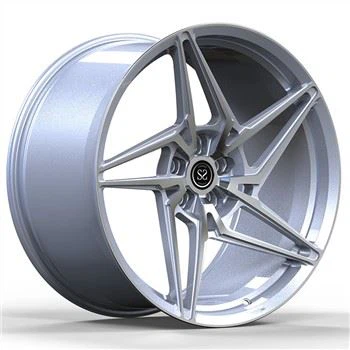 SSJK1115 Prata de Cetim Personalizada Monblock 5x114.3 20 21 Polegadas Ajuste para a Ferrari 488